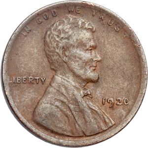 1920 Lincoln Head Cent Main Image