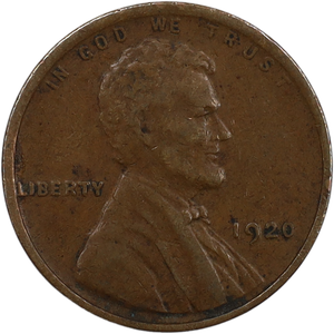 1920 Lincoln Head Cent Main Image