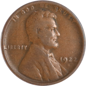 1922-D Lincoln Head Cent Main Image