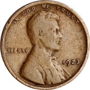 1923 Lincoln Head Cent G Main Image