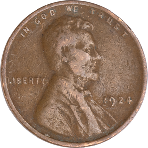 1924 Lincoln Head Cent Main Image
