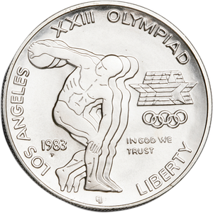 Modern Commemorative - Silver - 1983-P MS63 Main Image
