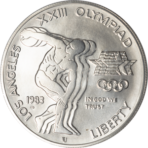 Modern Commemorative - Silver - 1983-D MS63 Main Image