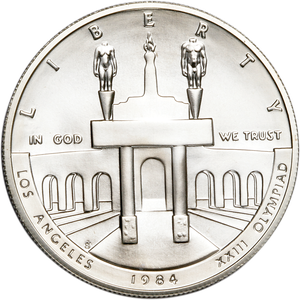 Modern Commemorative - Silver - 1984-S MS63 Main Image