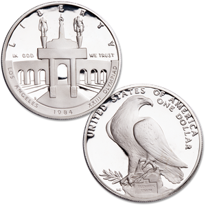 1984-S Los Angeles Olympiad Silver Dollar Main Image