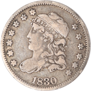 Half Dime - Capped Bust - 1830 F Main Image