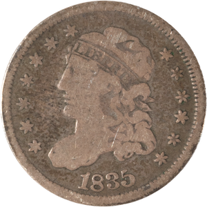 Half Dime - Capped Bust - 1835 G Main Image