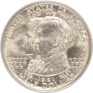 1921 Alabama Slv Comm50C No 2*2PCGS MS64 Main Image