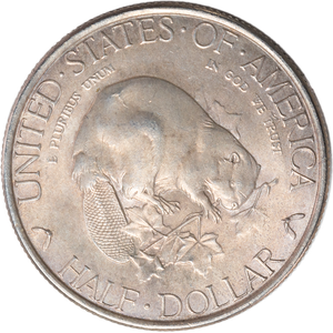 1936 Albany, New York Charter Silver Half Dollar Main Image