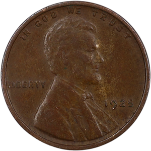 1925 Lincoln Head Cent Main Image