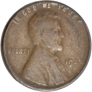 1925-D Lincoln Head Cent Main Image
