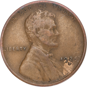 1925-D Lincoln Head Cent Main Image