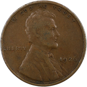 1926 Lincoln Head Cent Main Image