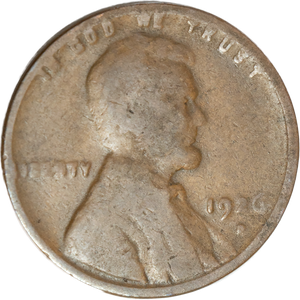 1926-D Lincoln Head Cent CIRC Main Image
