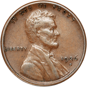 1926-S Lincoln Head Cent Main Image