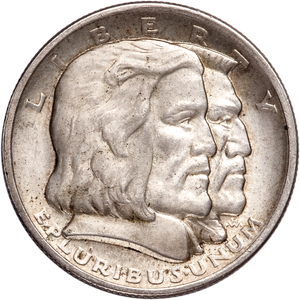 1936 Long Island Tercentenary Silver Half Dollar Main Image