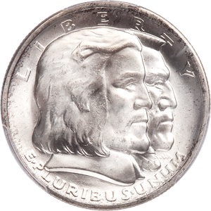 1936 Long Island Tercentenary Silver Half Dollar Main Image