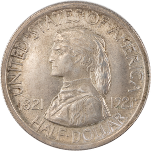 1921 Missouri Commemorative Silver Half Dollar Main Image