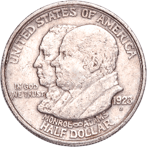 1923-S Monroe Doctrine Centennial Silver Half Dollar Main Image