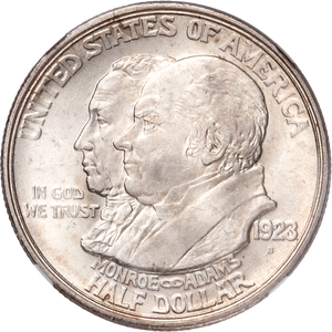 1923-S Monroe Doctrine Centennial Silver Half Dollar Main Image