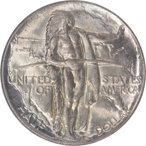 1926 Oregon Trail Memorial Silver Half Dollar Main Image