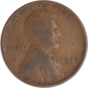 1927 Lincoln Head Cent Main Image