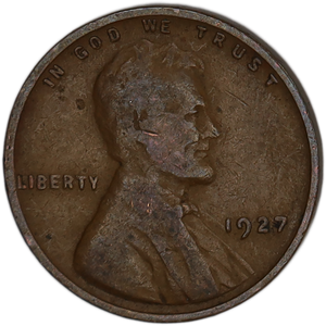1927 Lincoln Head Cent Main Image