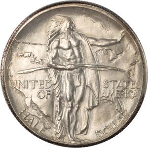 1933-D Oregon Trail Commemorative Half Dollar Main Image