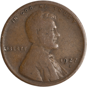 1927-D Lincoln Head Cent Main Image