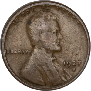 1927-S Lincoln Head Cent Main Image