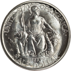 1936-D California Pacific International Exposition Silver Half Dollar Main Image