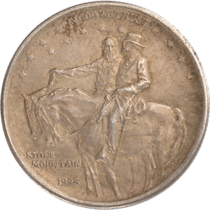 1925 Stone Mountain Memorial Silver Half Dollar Main Image