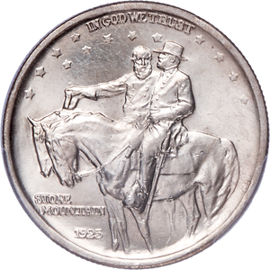1925 Stone Mountain Memorial Silver Half Dollar Main Image