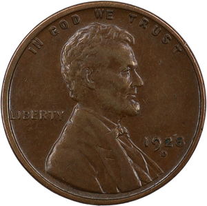 1928-D Lincoln Head Cent XF#2 Main Image