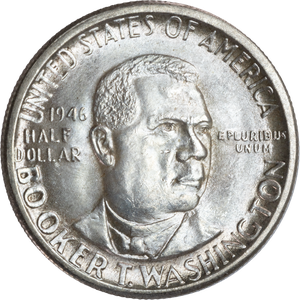 1946-D Booker T. Washington Memorial Silver Half Dollar Main Image