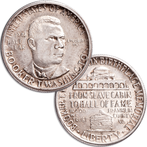 1946-S Booker T. Washington Memorial Silver Half Dollar Main Image