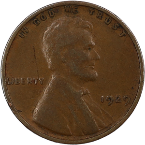 1929 Lincoln Head Cent Main Image