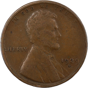 1929-D Lincoln Head Cent Main Image