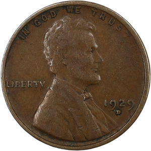 1929-D Lincoln Head Cent Main Image