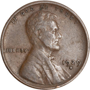 1929-D Lincoln Head Cent Main Image