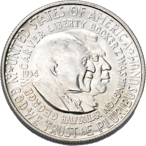 1954 Carver-Washington Commemorative Half Dollar Main Image