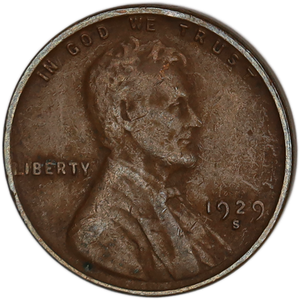 1929-S Lincoln Head Cent Main Image