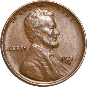 1931-D Lincoln Head Cent Main Image