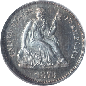 Half Dime - Liberty Seated - 1873 Main Image
