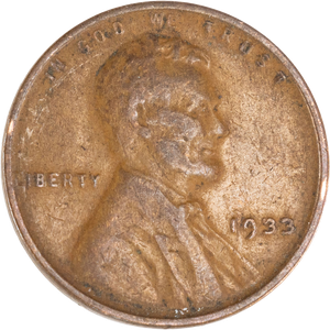1933 Lincoln Head Cent Main Image