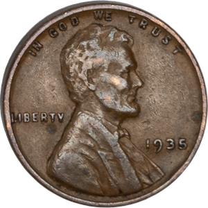 1935 Lincoln Head Cent CIRC Main Image