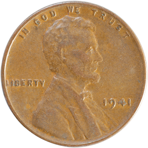 1941 Lincoln Head Cent CIRC Main Image