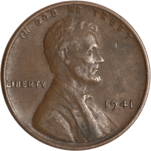 1941 Lincoln Head Cent Main Image
