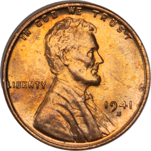 1941-S Lincoln Head Cent Main Image