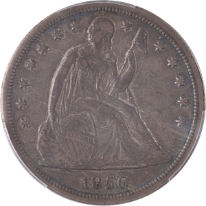 1850-O Liberty Seated Silver Dollar, No Motto Main Image